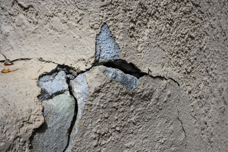 Exterior Stucco Repair detail