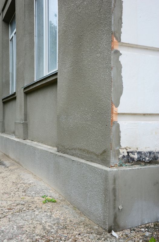 Exterior Stucco Repair detail